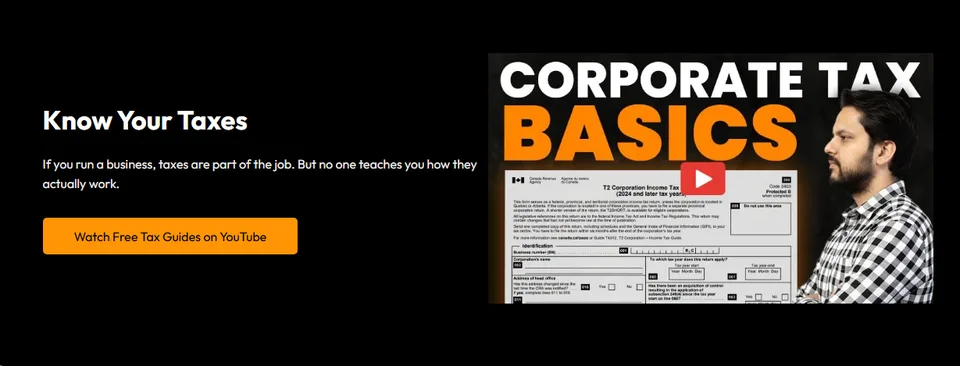 Corporate Tax Basics — T2 Corporation Income Tax Return explained